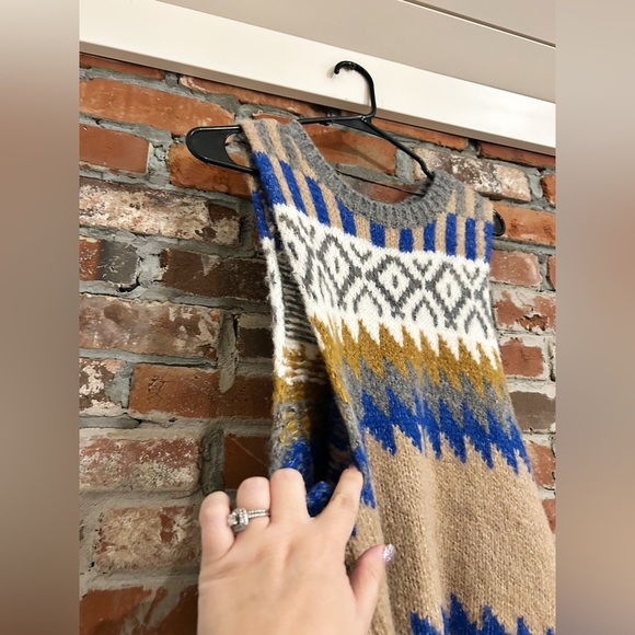 Ichi Wool Blend Knit Sweater Vest Size XS - Picture 7 of 12